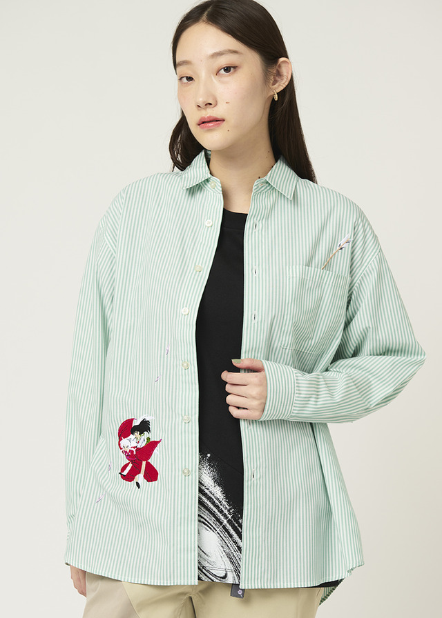 『犬夜叉』グラニフコラボ「シャツ・ブラウス」6,900円（税込）（C）高橋留美子／小学館