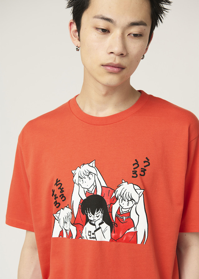 『犬夜叉』グラニフコラボ「Tシャツ」3,500円（税込）（C）高橋留美子／小学館