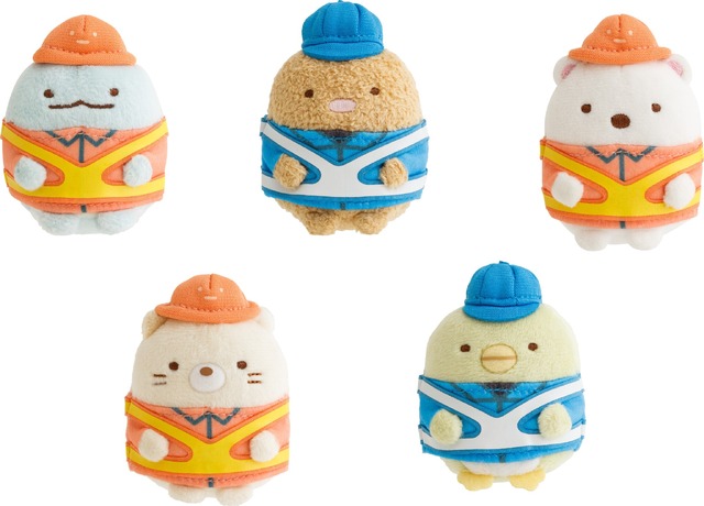 「ネクすみっコキャンぺーン」グッズの「オリジナルてのりぬいぐるみ」（C）2024 San-X Co., Ltd. All Rights Reserved.