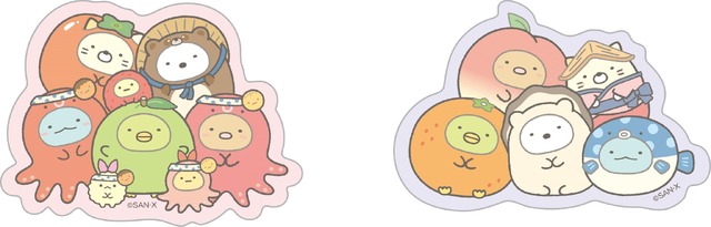 「ネクすみっコキャンぺーン」グッズの「ステッカー」（C）2024 San-X Co., Ltd. All Rights Reserved.