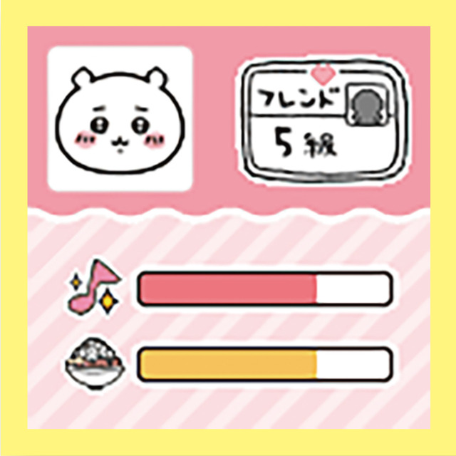 「ちいかわ カメラでヤーッ！！」ゲーム画面