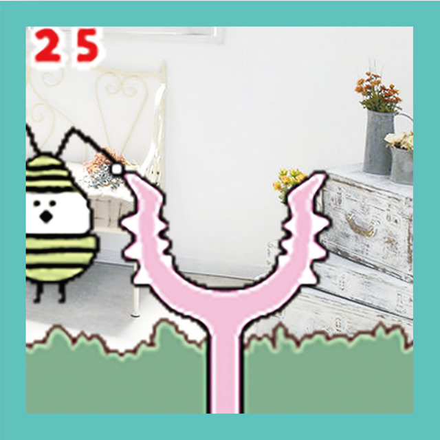 「ちいかわ カメラでヤーッ！！」ゲーム画面