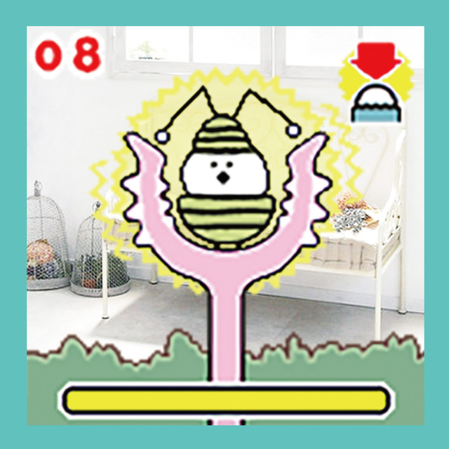 「ちいかわ カメラでヤーッ！！」ゲーム画面