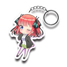 「『頭文字 D THE ARCADE』『五等分の花嫁』コラボイベント」車内キーホルダー　二乃