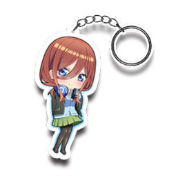 「『頭文字 D THE ARCADE』『五等分の花嫁』コラボイベント」車内キーホルダー　三玖