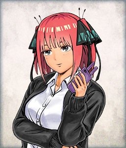 「『頭文字 D THE ARCADE』『五等分の花嫁』コラボイベント」二乃アバター