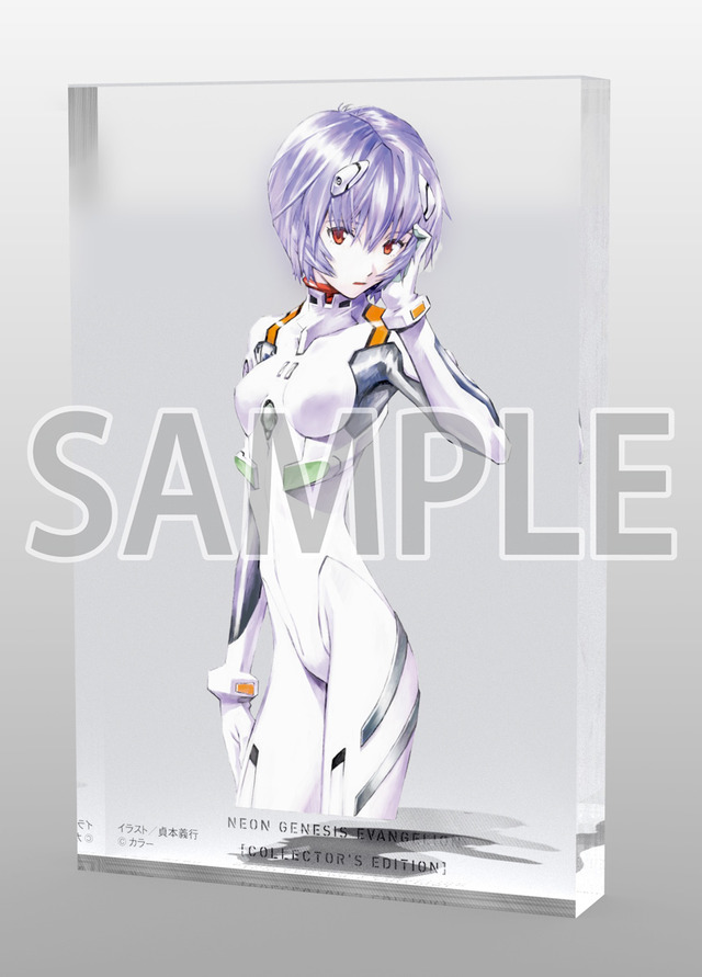 KADOKAWA スペシャルセット特典：モチーフイラストアクリルブロック　イラスト／貞本義行　（C）カラー