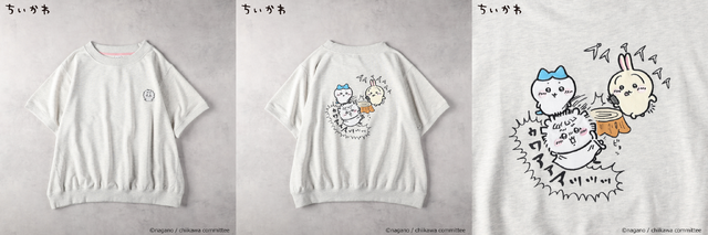 「ちいかわ」とカジュアルウェア「ライトオン」がコラボ！“たこぎ”や“散切り頭”まで可愛くデザイン