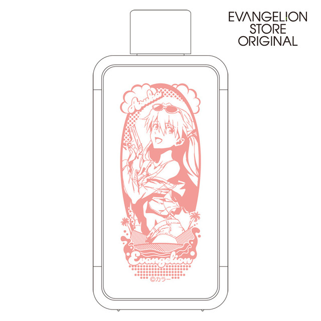 「EVA STOREオリジナル フレームスクエアボトル  アスカ（サマーフェス）」（C）カラー