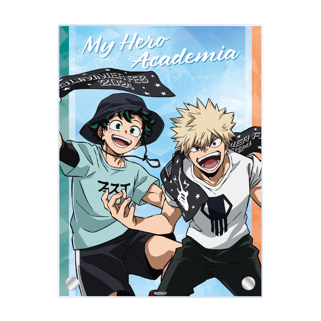 「僕のヒーローアカデミア アクリルパネル TaFVer.」（C）堀越耕平／集英社・僕のヒーローアカデミア製作委員会