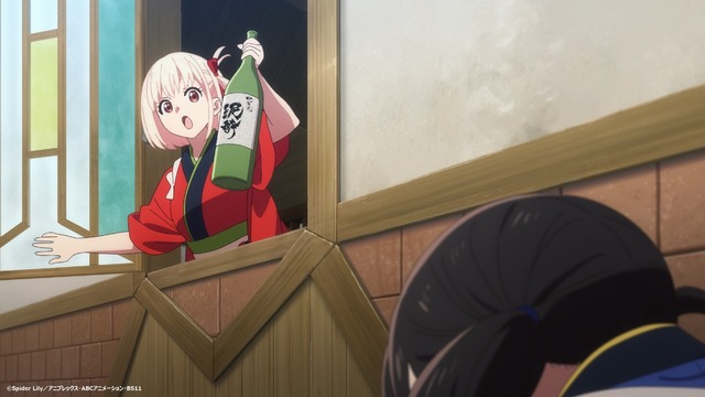 『リコリス・リコイル』場面写（C）Spider Lily／アニプレックス・ABCアニメーション・BS11