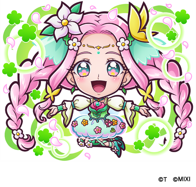 「プリキュア×コトダマン」キュアフェリーチェ（C）東映アニメーション（C）MIXI（C）T