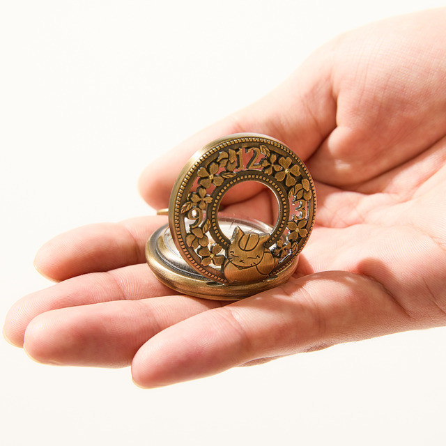 『夏目友人帳』×SuperGroupies「夏目友人帳 モデル 懐中時計」（C）緑川ゆき・白泉社／「夏目友人帳」製作委員会