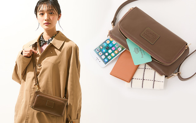 『夏目友人帳』×SuperGroupies「夏目友人帳 モデル マルチショルダーバッグ」（C）緑川ゆき・白泉社／「夏目友人帳」製作委員会