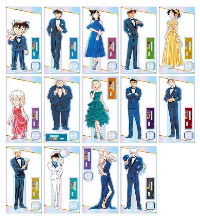 「連載30周年記念 名探偵コナン展」アクリルスタンド（全14種）（C）青山剛昌／小学館