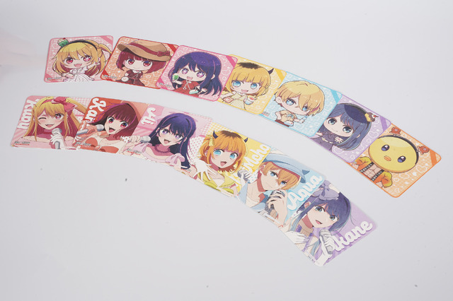 「【推しの子】祭りin西武園ゆうえんち」コラボフード特典「オリジナルコースター」（C）赤坂アカ×横槍メンゴ／集英社・【推しの子】製作委員会