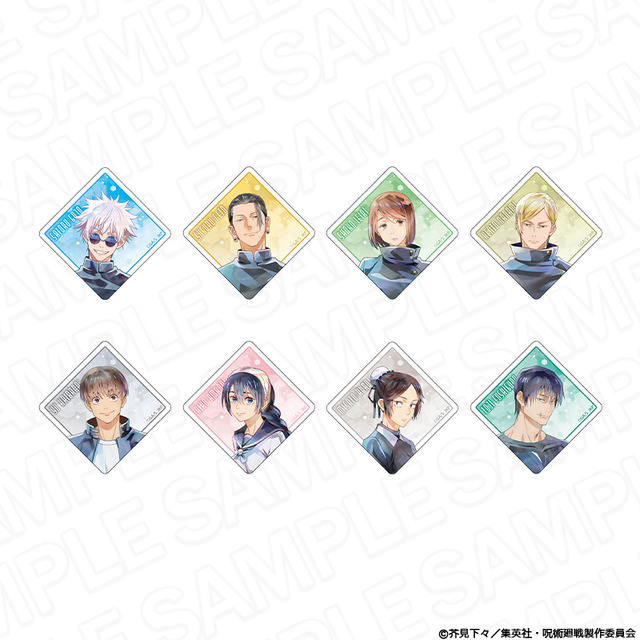 アクリルマグネット(ブラインド)　PALE TONE series