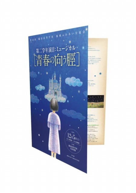 ミュージカル「青春の向う脛」プログラム(C)KOKOSAKE PROJECT