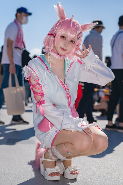 博衣こより「ホロライブ」／月海つくね（X：@XaiabP）、撮影：tama（X：@tama_0811_）