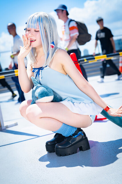 がうる・ぐら「ホロライブ」／枢木旭（X：@kamo_hashikamo）、撮影：Jon（X：@Jon1569）