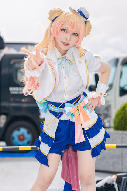 桃鈴ねね「ホロライブ」／みりん（X：@ilyu_rw）、撮影：tama（X：@tama_0811_）