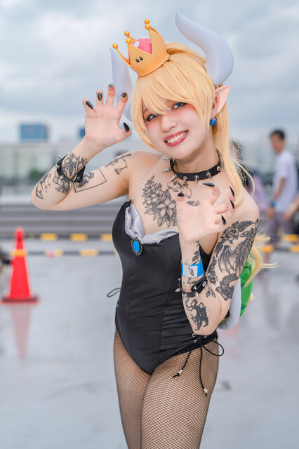 クッパ姫（二次創作）／ティム・ヴィンセント（X：@tim_zsasz_）、撮影：tama（X：@tama_0811_）