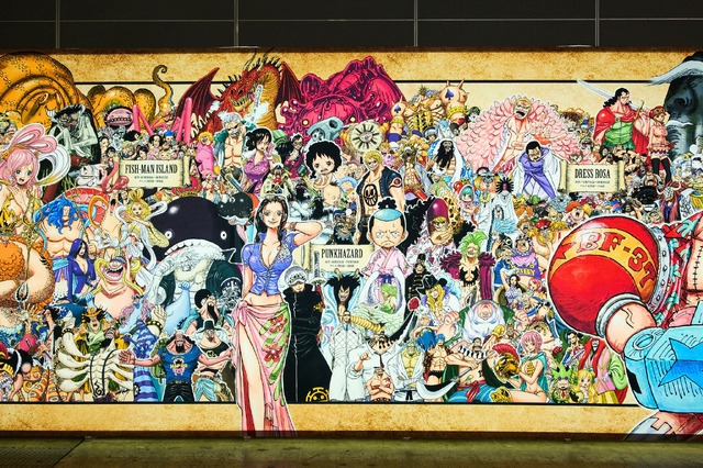 「ONE PIECE DAY’24 」展示エリアの様子
