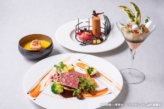 『ハイキュー!!』「トウキュー!!×ハイキュー!!スペシャルコラボ」レストラン「ア ビエント」　