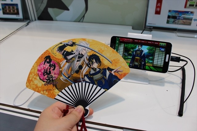 「刀剣乱舞」アプリゲーム披露、「艦これ」フィギュアが並んだ東京ゲームショウ2015のDMMブース