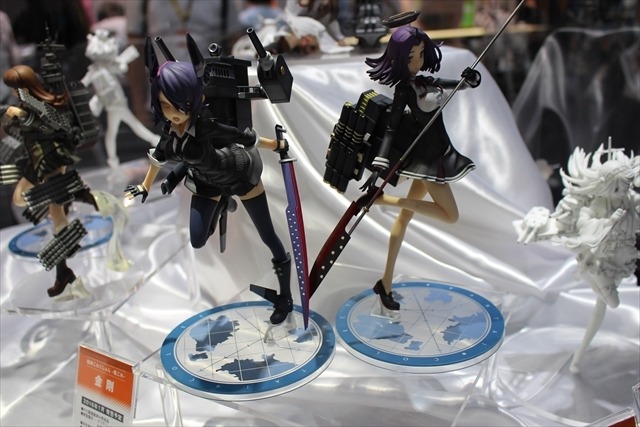 「刀剣乱舞」アプリゲーム披露、「艦これ」フィギュアが並んだ東京ゲームショウ2015のDMMブース