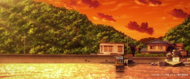 劇場アニメ『がんばっていきまっしょい』劇中写真：三津の渡し船