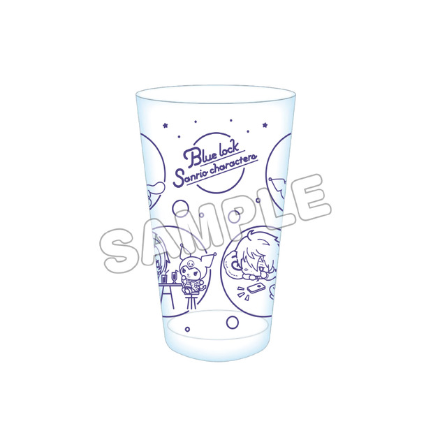 「ブルーロック×サンリオキャラクターズ」グラス