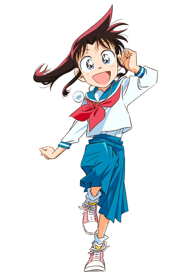 『真・侍伝 YAIBA』峰さやか（CV：石見舞菜香）（C）青山剛昌／小学館／真･侍伝YAIBA製作委員会