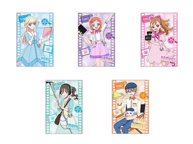 スクエア缶バッジ（ブラインド全5種）  各450円（税込）