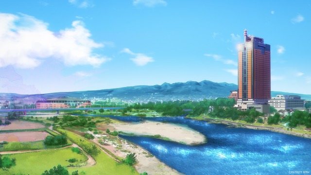 『前橋ウィッチーズ』背景ボード・先行場面写（C）PROJECT MBW