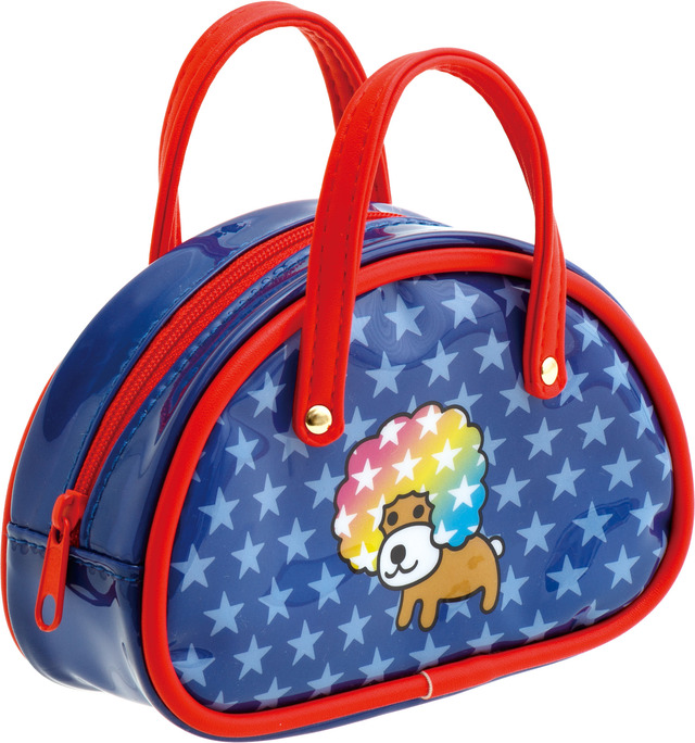 サンエックスキャラクターズ「ポーチ/アフロ犬」（C）2024 SAN-X CO., LTD. ALL RIGHTS RESERVED.