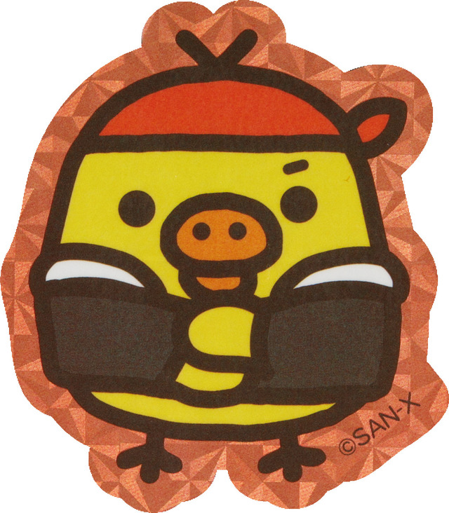 いつでもらーめん雑貨「らーめんステッカーセット/リラックマ」（C）2024 SAN-X CO., LTD. ALL RIGHTS RESERVED.