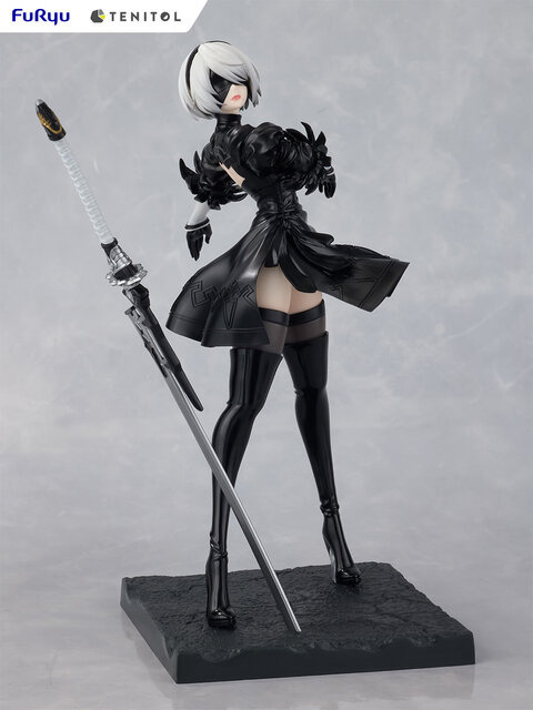 スラリと伸びた美脚に見惚れる！アニメ『NieR:Automata』より「2B」「9S」がフィギュア化―ゴーグルを外して素顔も楽しめる