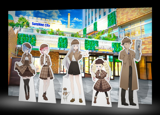 イベント「Re:ゼロから始めるサンシャインシティ生活」描き下ろしキャラクタースタンディパネル