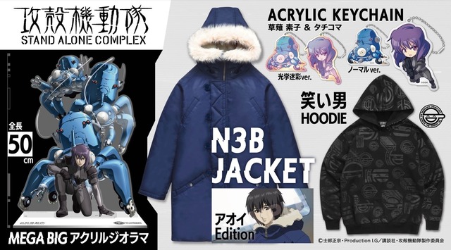 TVアニメ『攻殻機動隊 STAND ALONE COMPLEX』ANIGA-TER（アニゲーター）新商品