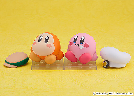 「カービィカフェ」姿のカービィとワドルディが可愛いすぎる…！表情・オプションパーツがもりもり付いて、磁石による自由なポージングも楽しめる