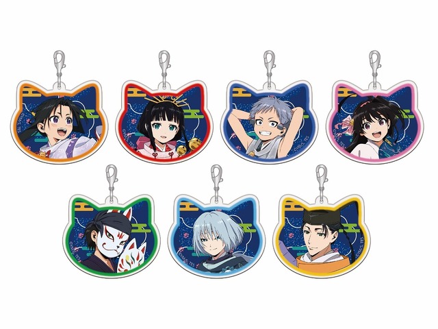 「TVアニメ『逃げ上手の若君』- ナンジャタウン幕間譚 -」アクリルチャーム（全7種）（C）松井優征 ／集英社・逃げ上手の若君製作委員会