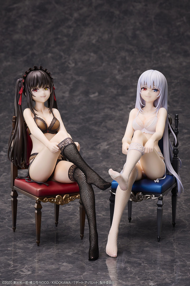 デート・ア・バレット 時崎狂三＆白の女王 1/7スケールフィギュアセット