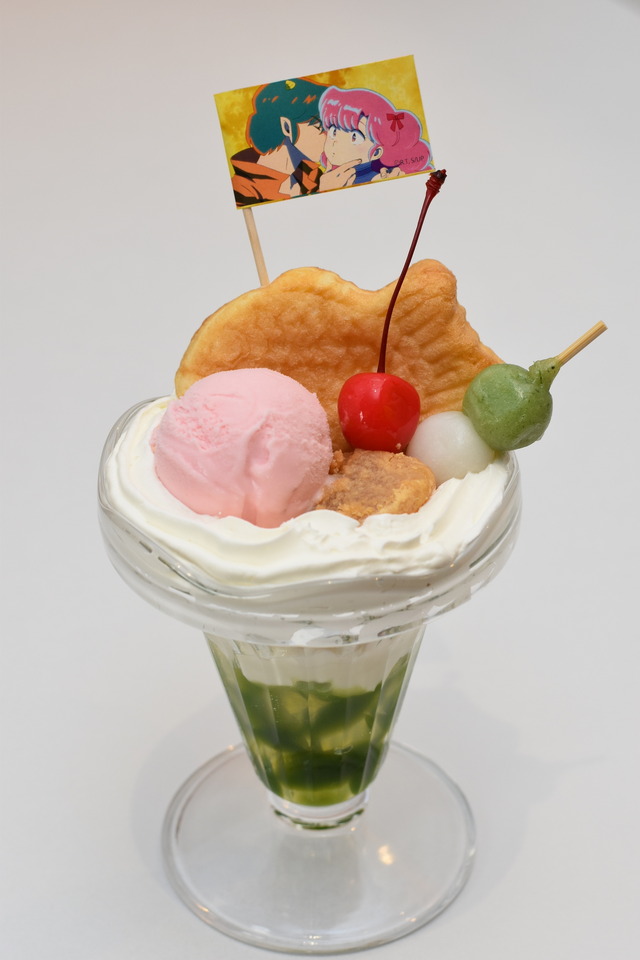 ランちゃん幸せー！たい焼きパフェ