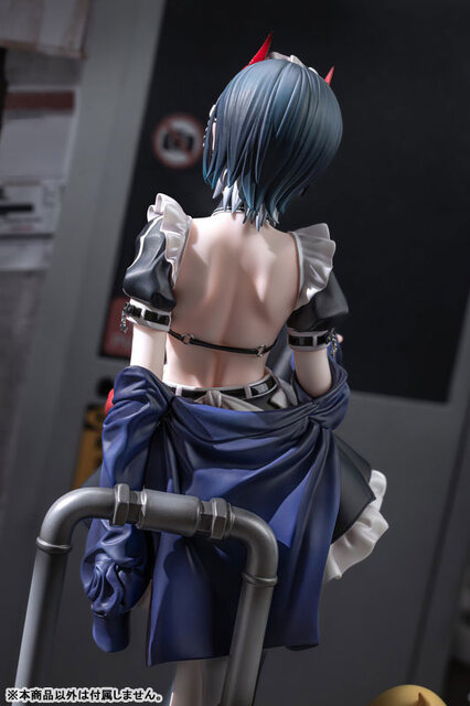 流し目＆ダウナー感がたまらない…！『アズレン』ミニスカメイドな「ウルリッヒ・フォン・フッテン」がフィギュア化