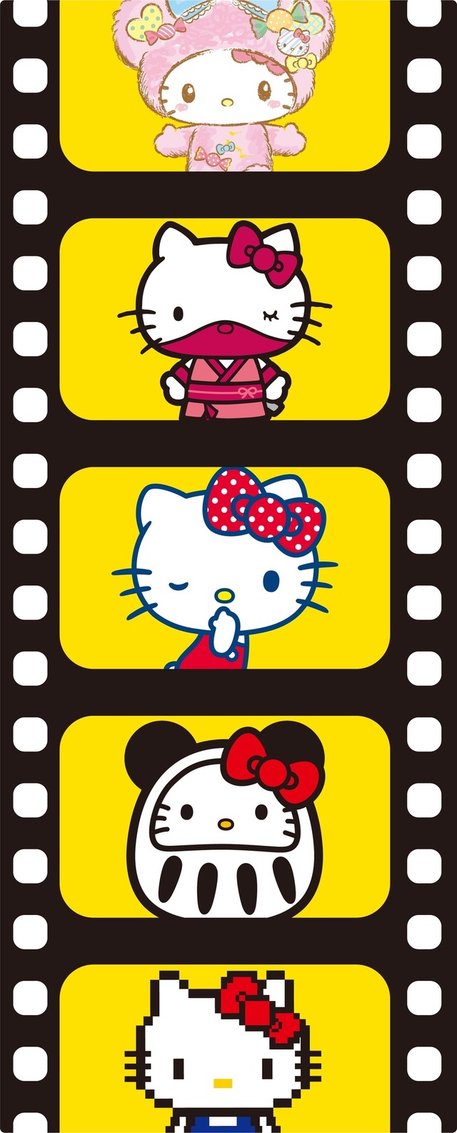 「Hello Kitty展–わたしが変わるとキティも変わる–」映像イメージ（C）2024 SANRIO CO., LTD. APPROVAL NO. SP650123