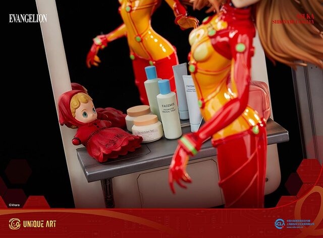 お値段約12万円、1/4スケールの大迫力！「エヴァンゲリオン」より「アスカ」が大型スタチュー化―重厚感ある台座まで凄まじい作り込み