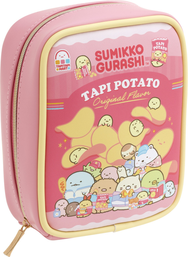 すみっコぐらし『わくわくたぴおかコンビニ』テーマ「ポーチ」（C）SAN-X CO., LTD. ALL RIGHTS RESERVED.