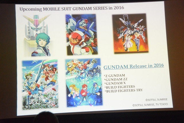 サンライズ／バイダイナムコピクチャーズ　パネル＠ニューヨークコミコン　2015