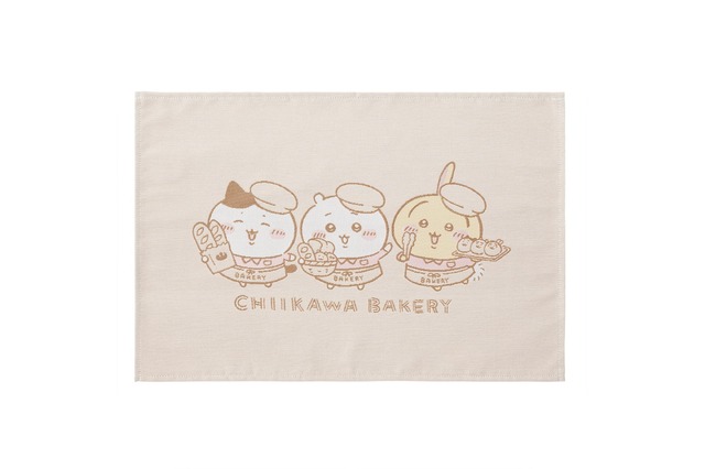「ちいかわベーカリー」ランチョンマット（C）nagano / chiikawa committee